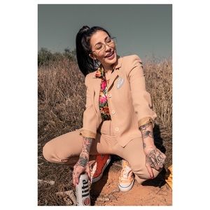 Vintage Vanilla Two Piece suit